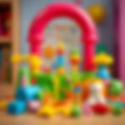 Colorful educational toys for girls