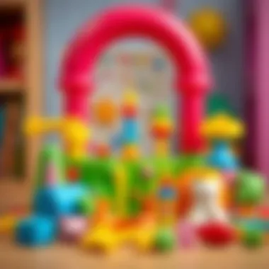 Colorful educational toys for girls