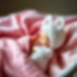 A serene moment between a mother and her newborn, showcasing tender affection