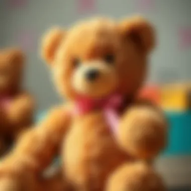 Choosing the Right Teddy Bear: Parents' Guide Parents selecting a teddy bear with safety features highlighted.