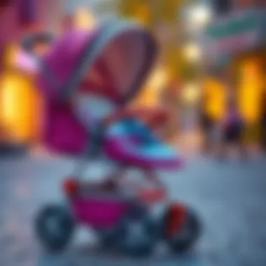 A cozy baby stroller designed for comfort