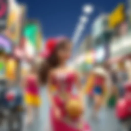 Cultural representation of Barbie dolls in Ankara