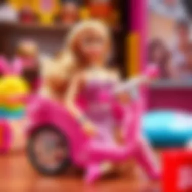 Iconic Barbie merchandise showcasing its cultural impact
