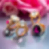 An elegant display of Barbie rings showcasing their aesthetic appeal.