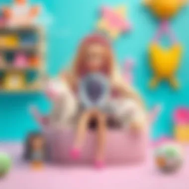 Barbie's Impact on Child Development Infographic detailing Barbie's impact on child development