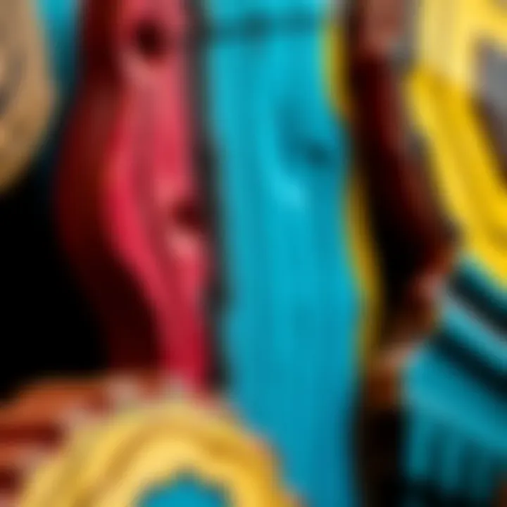 Showcase of Painted Wood Surfaces A beautifully painted wooden surface showcasing texture