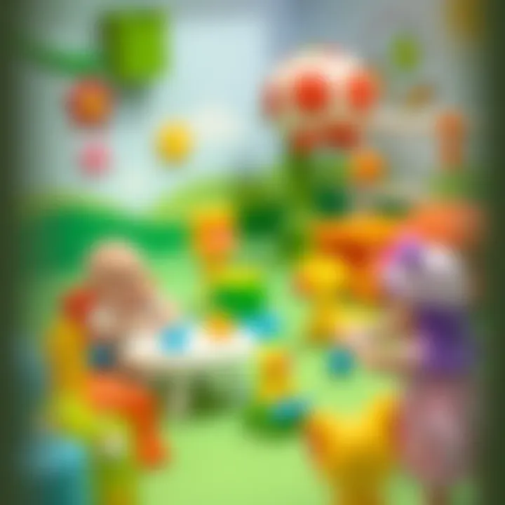 Engaging Activities for Baby Development in Play Areas Interactive activities suitable for babies in a play area, encouraging development