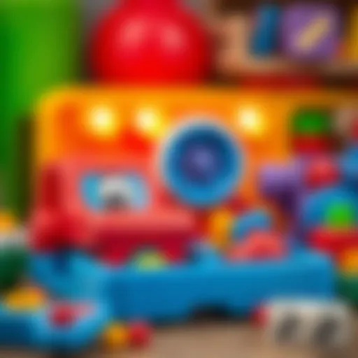 Engaging Toolset for Young Minds Colorful toy toolset for children