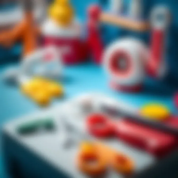 Popular brands of baby repair sets