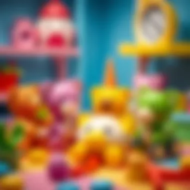 Burago toys in a colorful setting, emphasizing their appeal to children