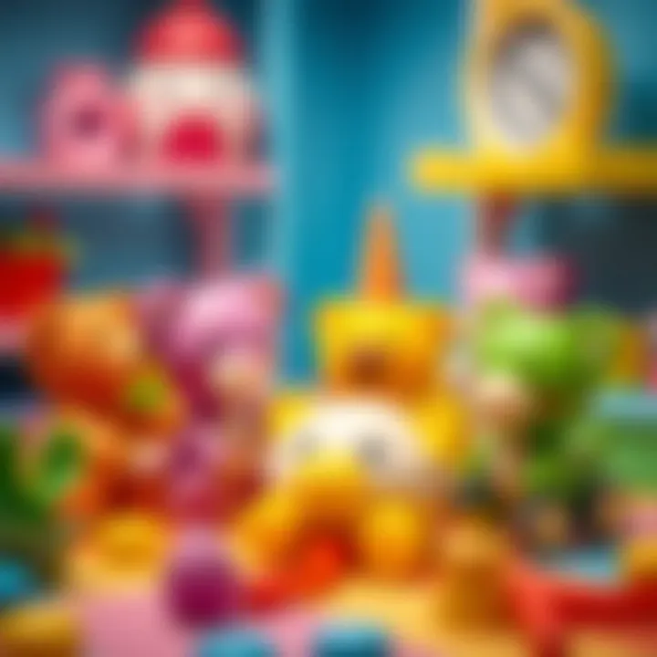 Burago toys in a colorful setting, emphasizing their appeal to children