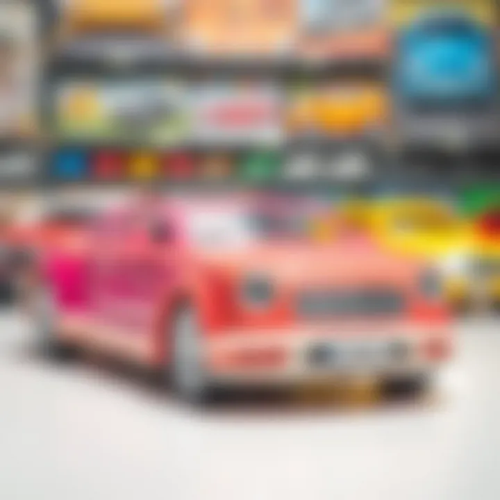 Showcasing Popular Large Toy Car Models Popular models of large toy cars showcased