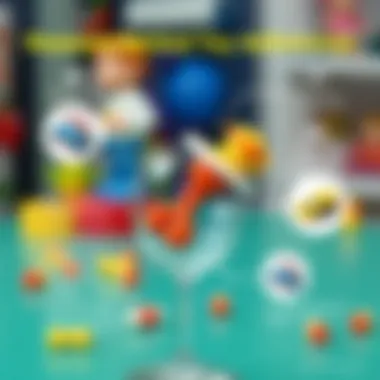 Infographic illustrating the reasons why toys stick to glass surfaces.