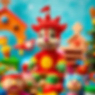 Colorful Ceylan toys promoting creativity in children