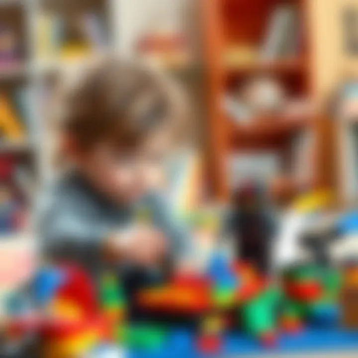 Children engaging with LEGO set for developmental growth