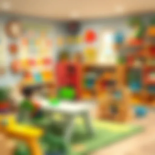 Engaging learning environment for children