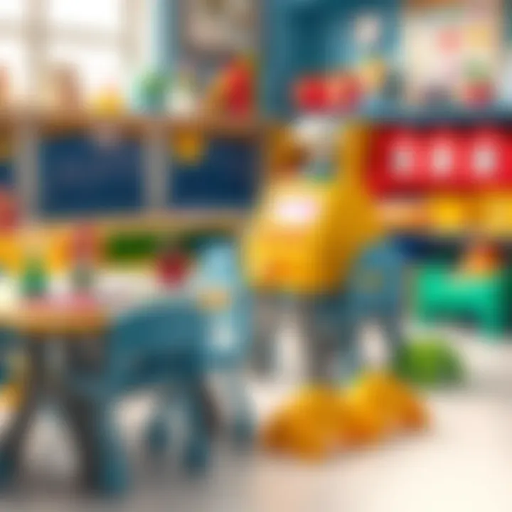 Diverse Educational Resources in Corlu Kindergartens A classroom setting showcasing various educational materials
