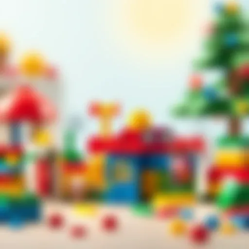 Creative play with Lego Duplo set