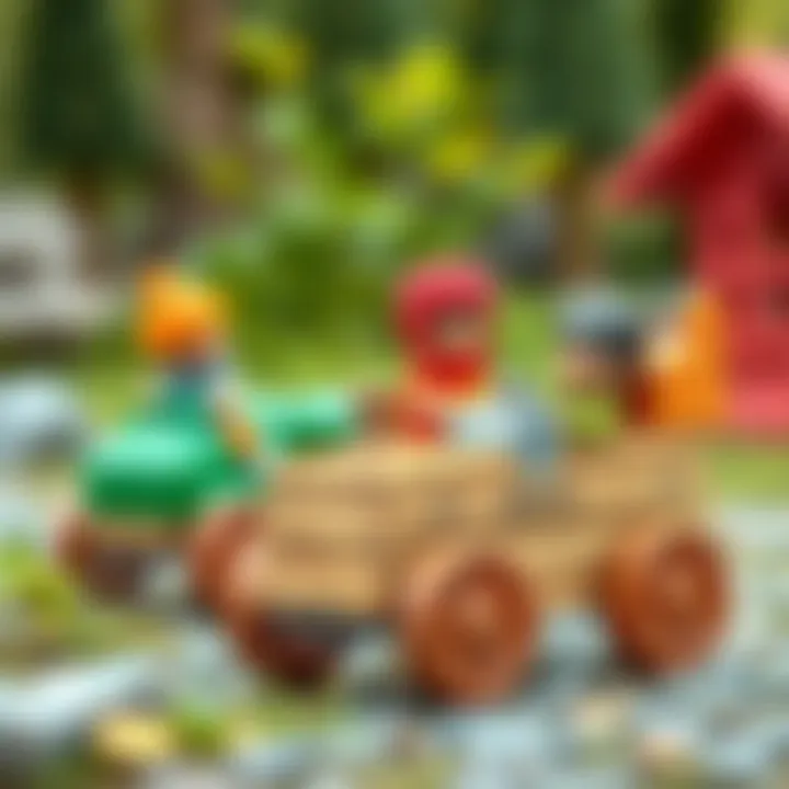 Educational benefits of mountain carts illustrated through playful activities