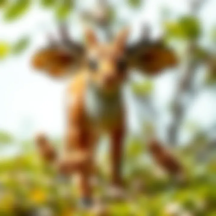 Wildlife Study A detailed study of wildlife, showcasing various animal species in their natural habitats.