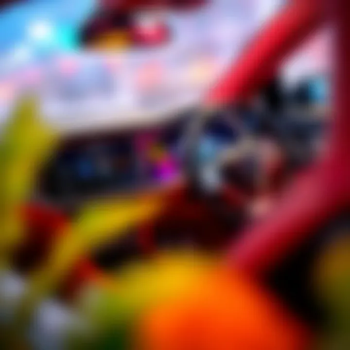 Interactive Dashboard of an Electric Car Close-up of an electric car's dashboard with interactive features