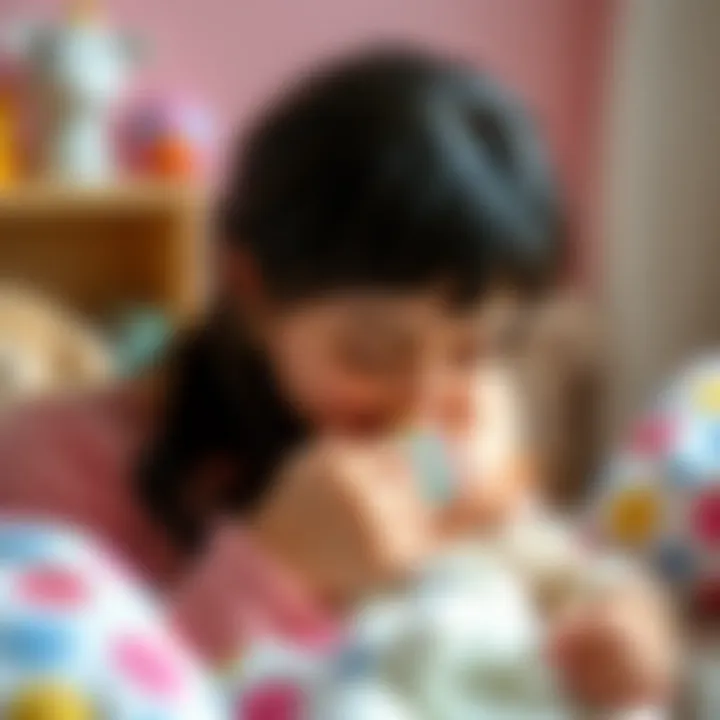 Parenting Strategies for Pacifier Transition A calm parent soothing a distressed baby