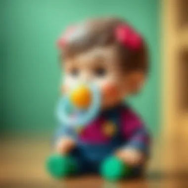 Importance of Pacifier Use in Child Development Illustration of healthy child development stages