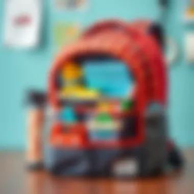 Functional compartments in backpacks