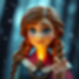 Anna exploring her emotional journey