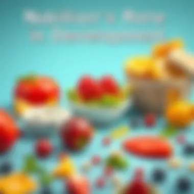 Healthy foods contributing to growth