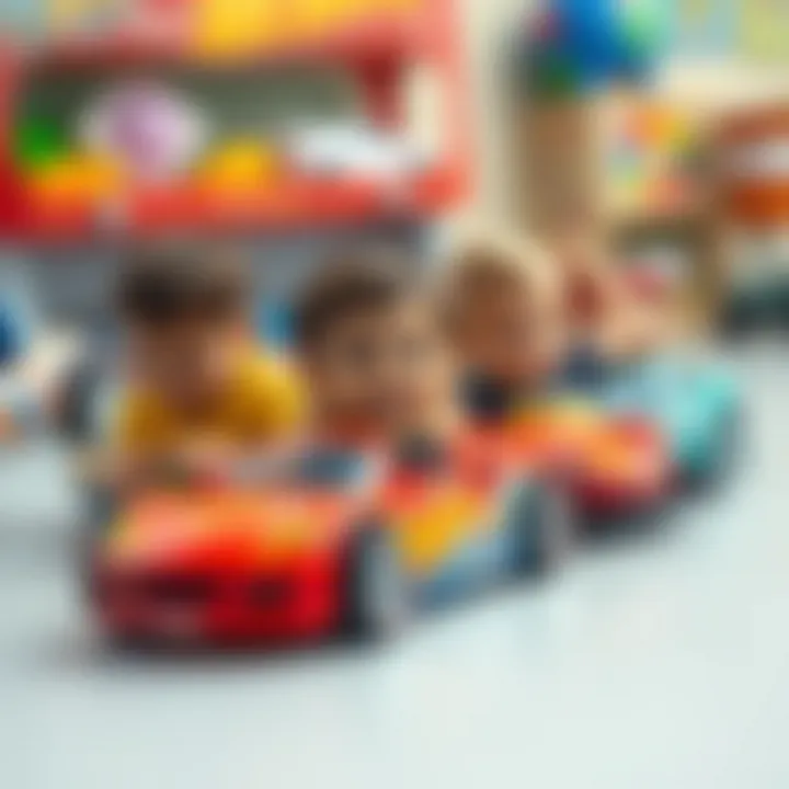 Joyful Moments with Hot Wheels Toys Group of kids enjoying Hot Wheels playtime