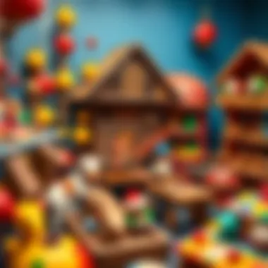 An enchanting corner of the museum dedicated to traditional Turkish toys and their cultural significance.