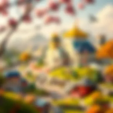 Cultural Heritage Reflected in Names A serene landscape symbolizing cultural heritage