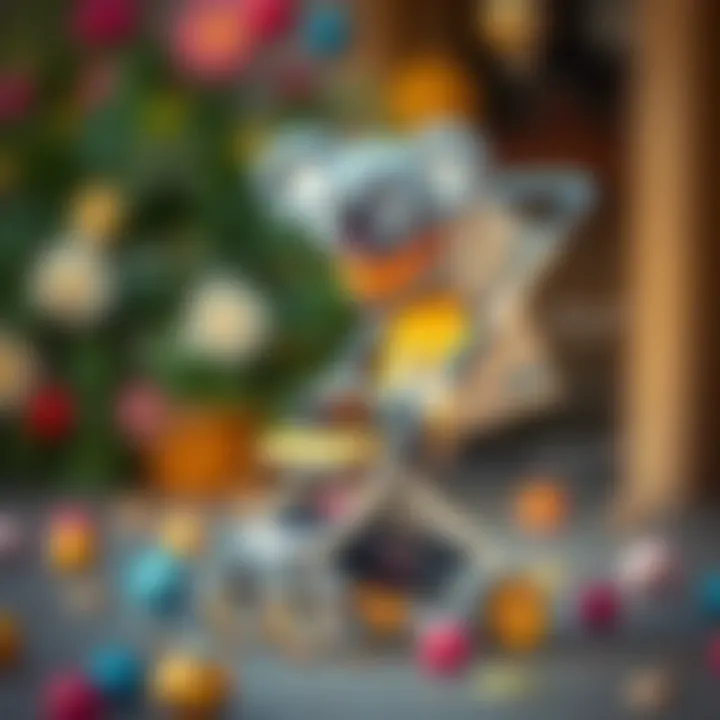 Safety features of Koala baby stroller highlighted