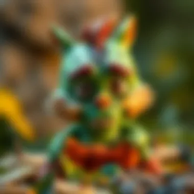 The Misunderstood Character Artistic interpretation of a misunderstood character in a children's story