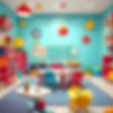 Cozy Learning Environment in Kurtköy Preschool A cozy classroom filled with colorful learning materials