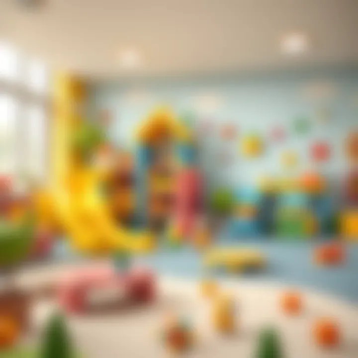 Creative Play Area for Children at Kurtköy Preschool Play area designed for children's creativity