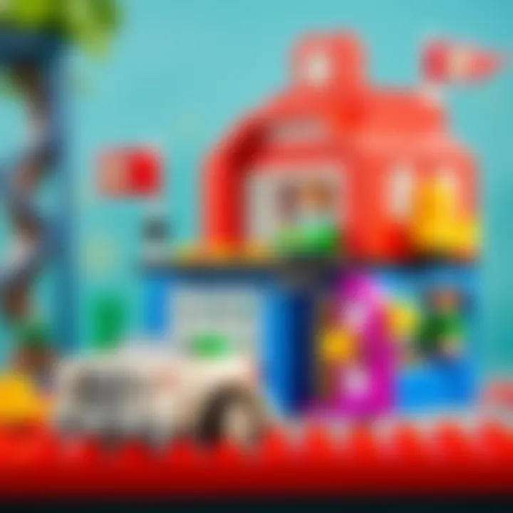 Creative play with Lego 76400