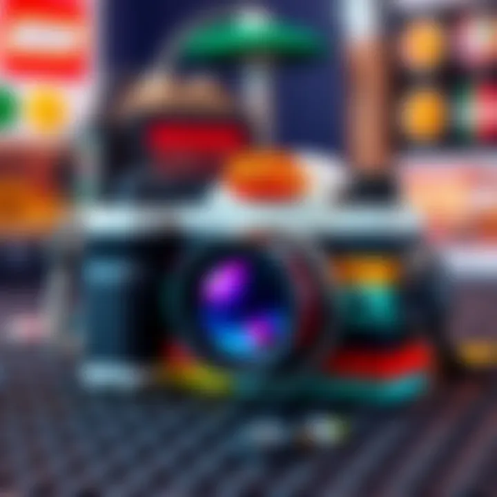 Lego Camera: A Fusion of Creativity and Technology Innovative Lego Camera design showcasing creativity