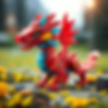 Jay's Thunder Dragon Evo showcasing vibrant colors and unique design