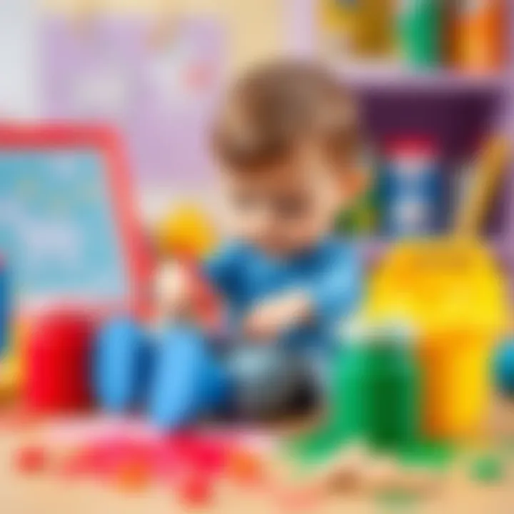 Safe and educational play with Migros dry paints