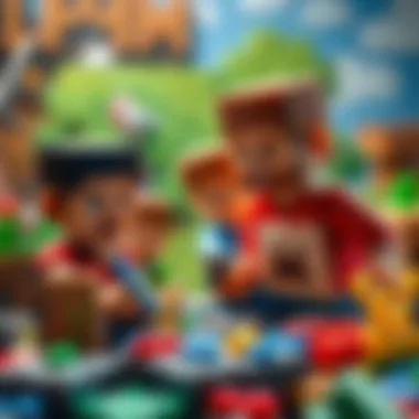 Strengthening Family Ties through Art Family bonding through Minecraft painting