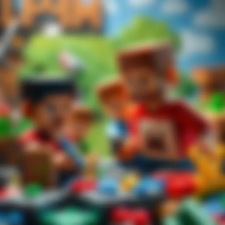 Strengthening Family Ties through Art Family bonding through Minecraft painting