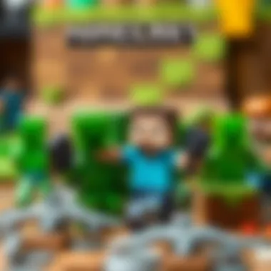 Enhancing Playtime with Minecraft Mini Figures A collection of Minecraft mini figures enhancing playtime