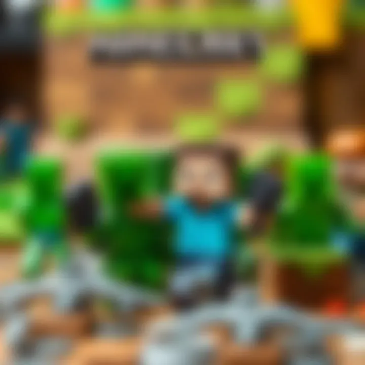 Enhancing Playtime with Minecraft Mini Figures A collection of Minecraft mini figures enhancing playtime