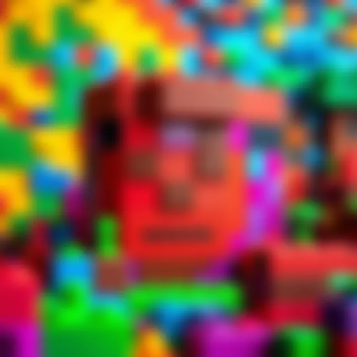 Exploring Colors in Minecraft Vibrant color palette for Minecraft painting