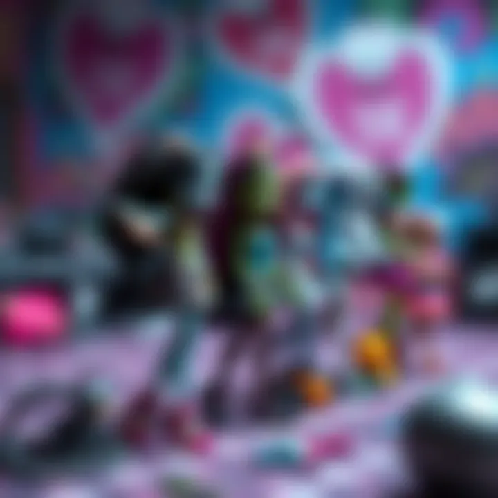 An infographic illustrating the history and evolution of the Monster High brand