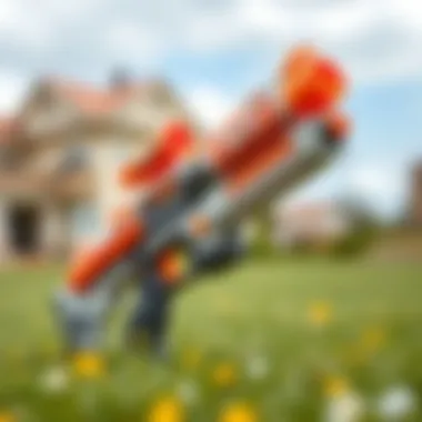 Creative designs of Nerf guns showcasing innovation