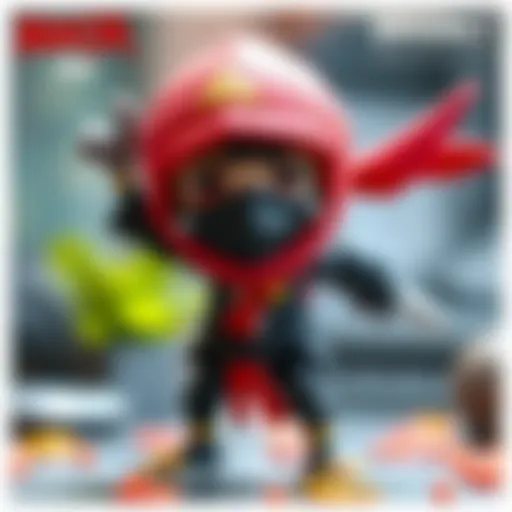 Ninja Go character showcasing unique design and features.