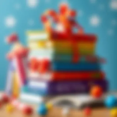 Educational Gift Selections An array of educational books for children